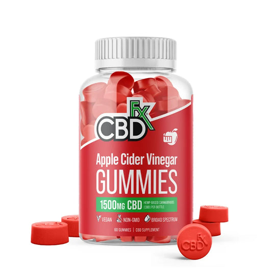 CBD Gummies with Apple Cider Vinegar 1500mg - CBDfx