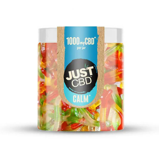 Just CBD Gummies - Sugar Free Worms 1000mg